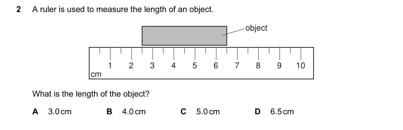 Question 2, November 2011, 0625 Paper 12