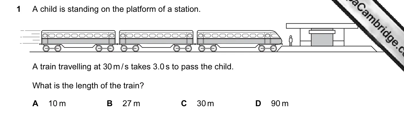Question 1, November 2011, 0625 Paper 13
