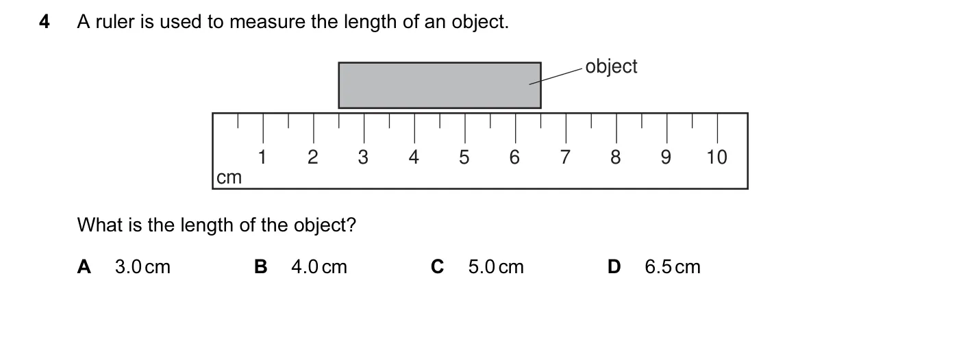 Question 4, November 2011, 0625 Paper 13