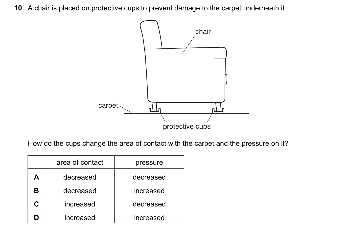 Question 10, November 2011, 0625 Paper 13
