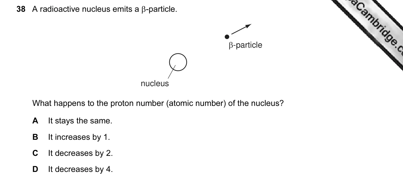Question 38, June 2012, 0625 Paper 11