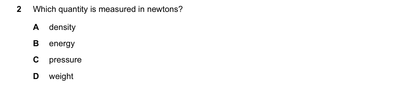 Question 2, June 2012, 0625 Paper 13