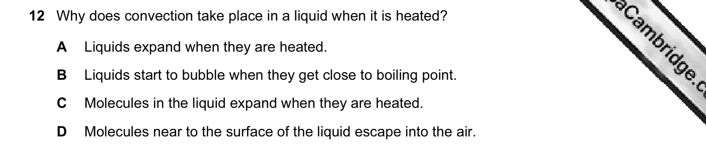 Question 12, June 2012, 0625 Paper 13