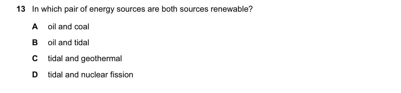 Question 13, June 2012, 0625 Paper 13