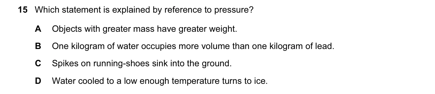 Question 15, June 2012, 0625 Paper 13