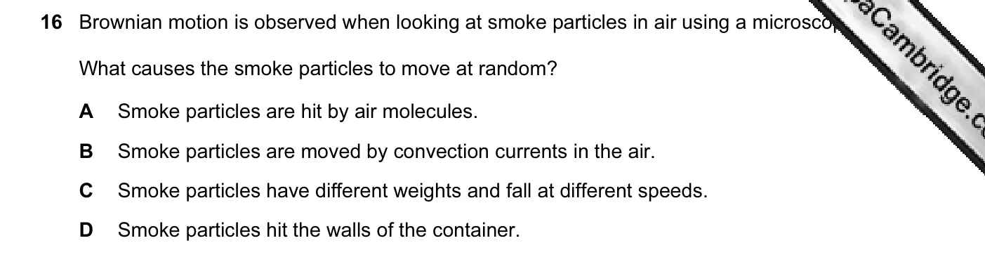 Question 16, June 2012, 0625 Paper 13
