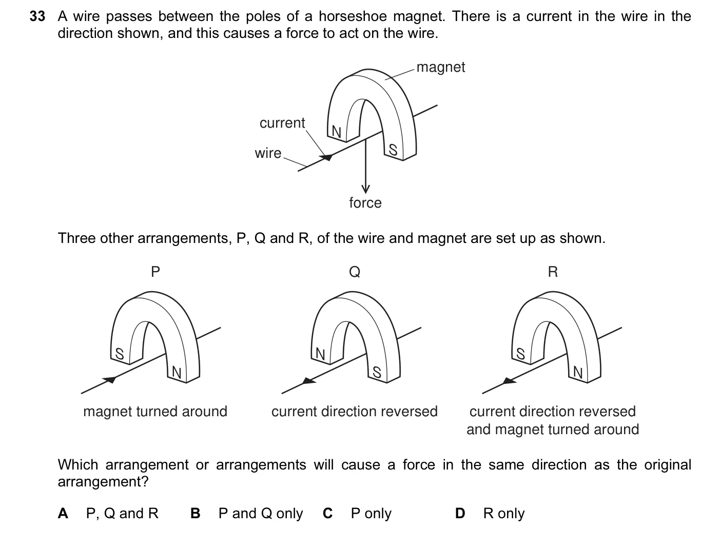 Question 33, June 2012, 0625 Paper 13