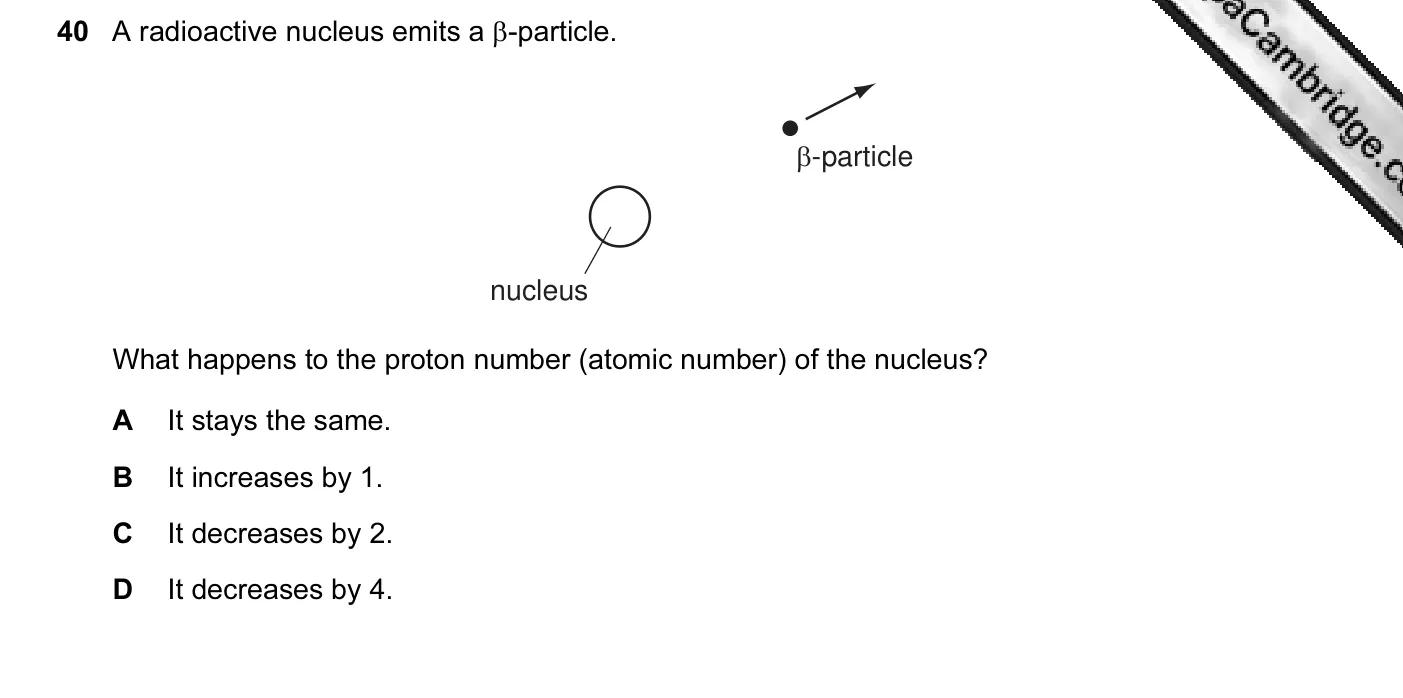 Question 40, June 2012, 0625 Paper 13