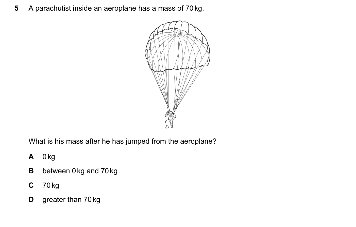 Question 5, November 2012, 0625 Paper 11