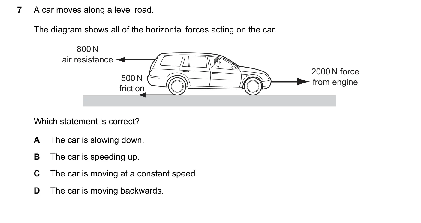 Question 7, June 2013, 0625 Paper 11
