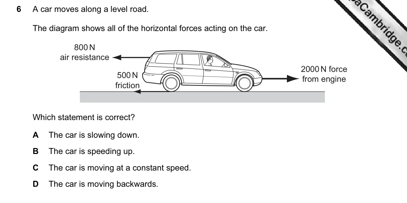 Question 6, June 2013, 0625 Paper 13