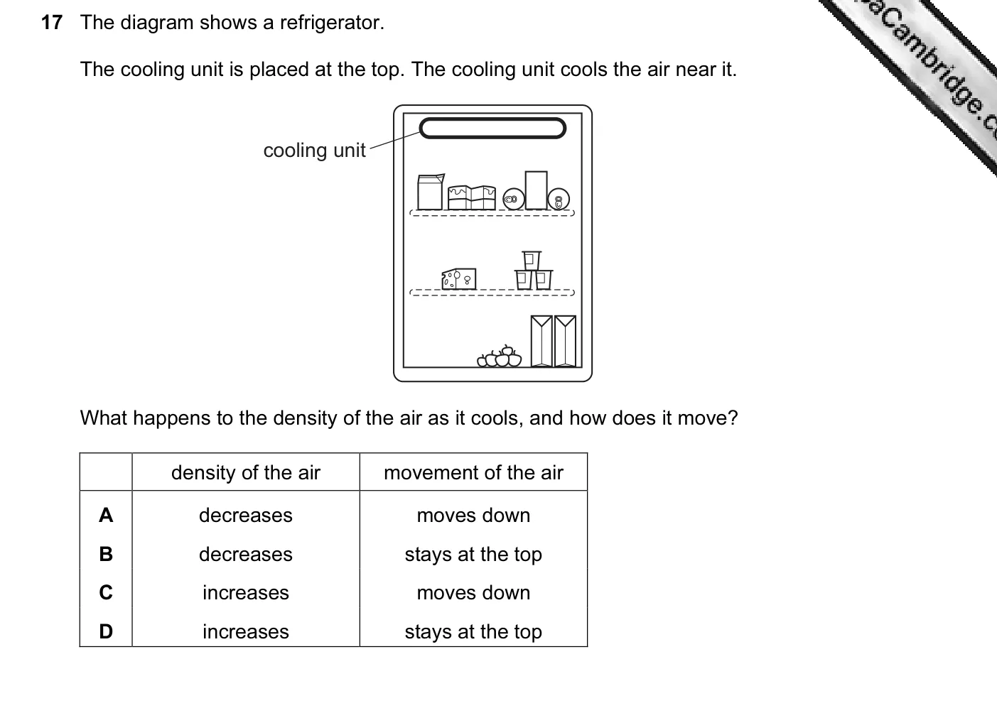 Question 17, June 2013, 0625 Paper 13