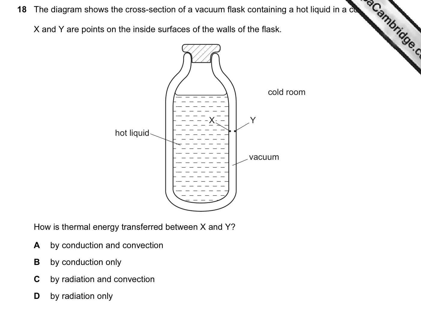 Question 18, June 2013, 0625 Paper 13