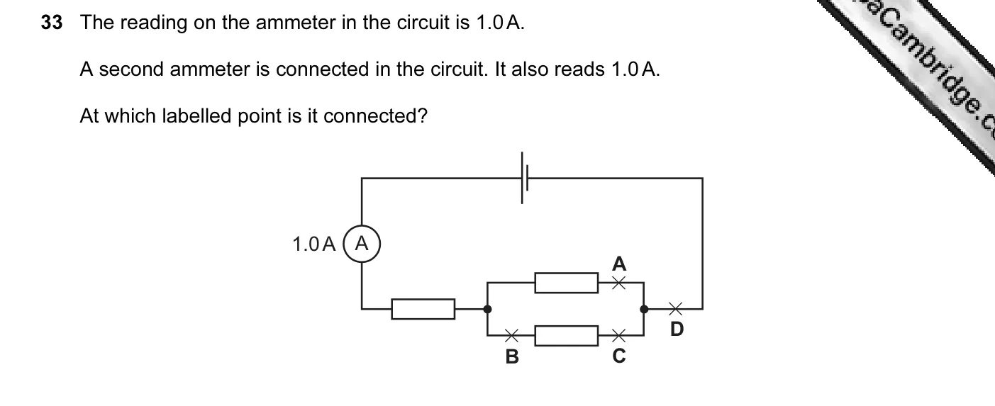 Question 33, June 2013, 0625 Paper 13