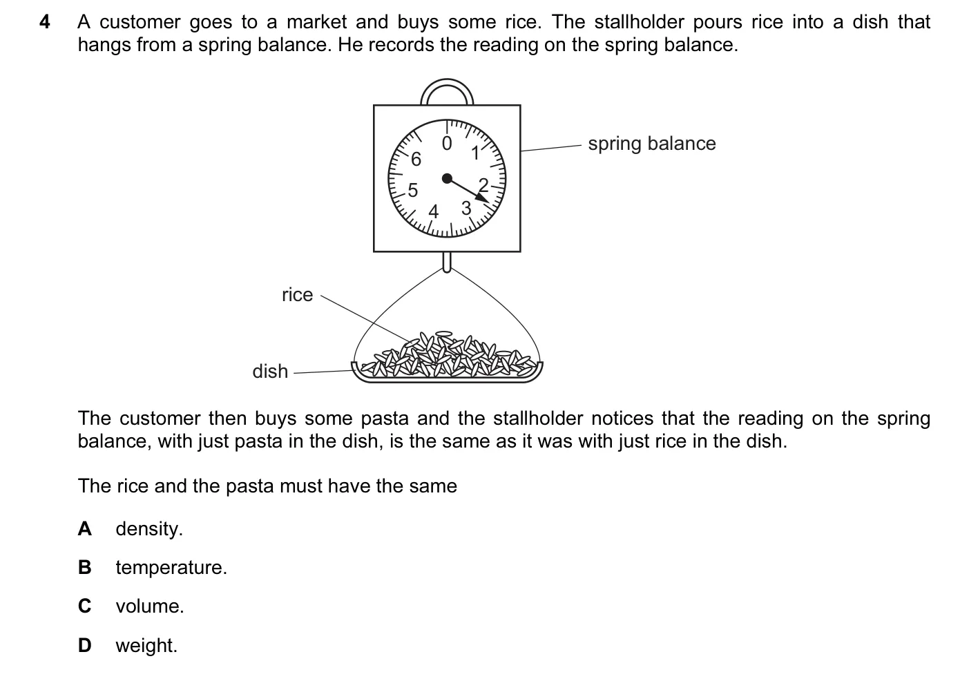 Question 4, June 2014, 0625 Paper 12