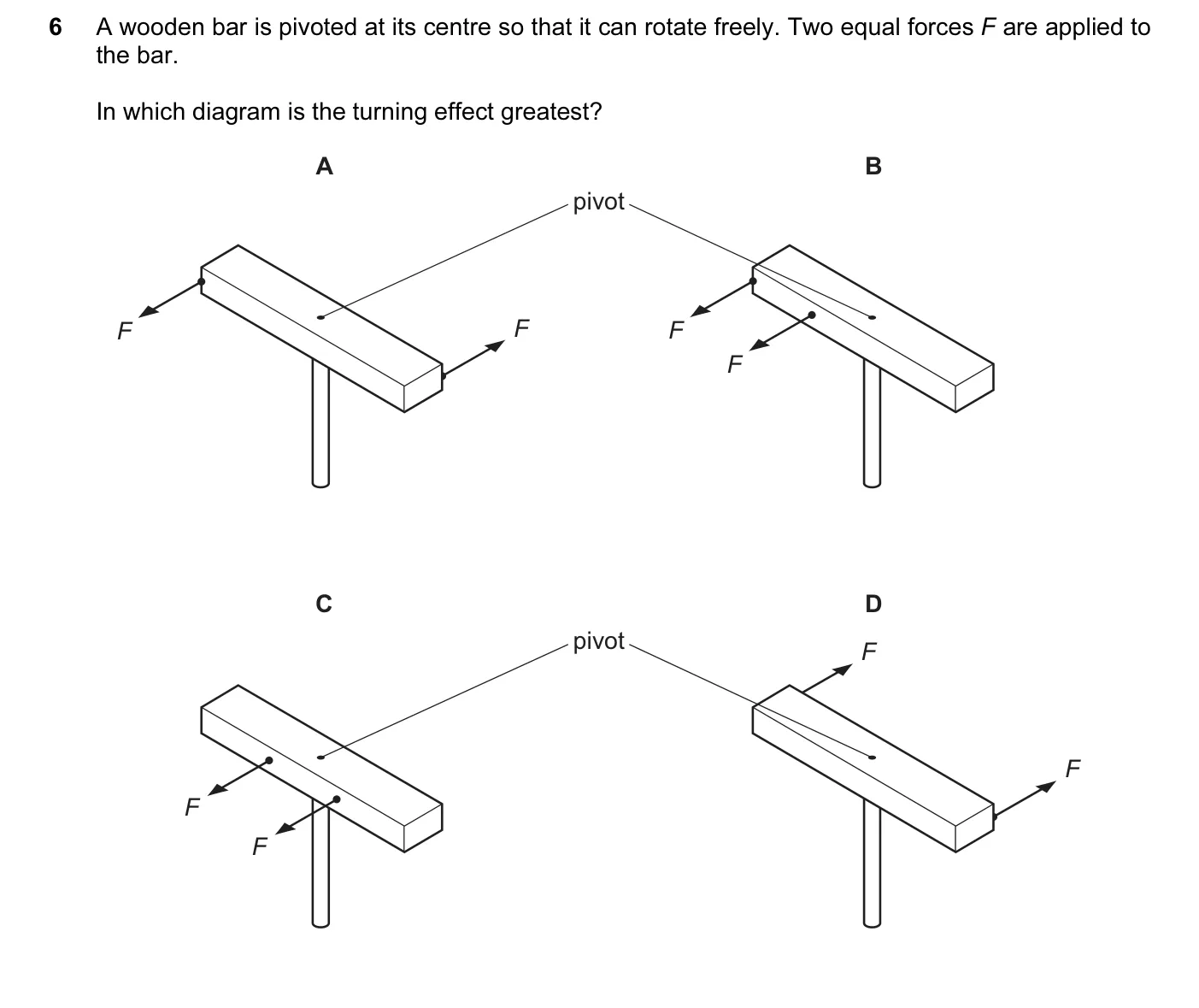 Question 6, June 2014, 0625 Paper 12
