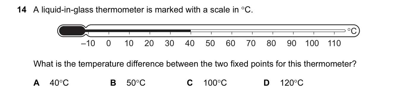 Question 14, June 2014, 0625 Paper 12