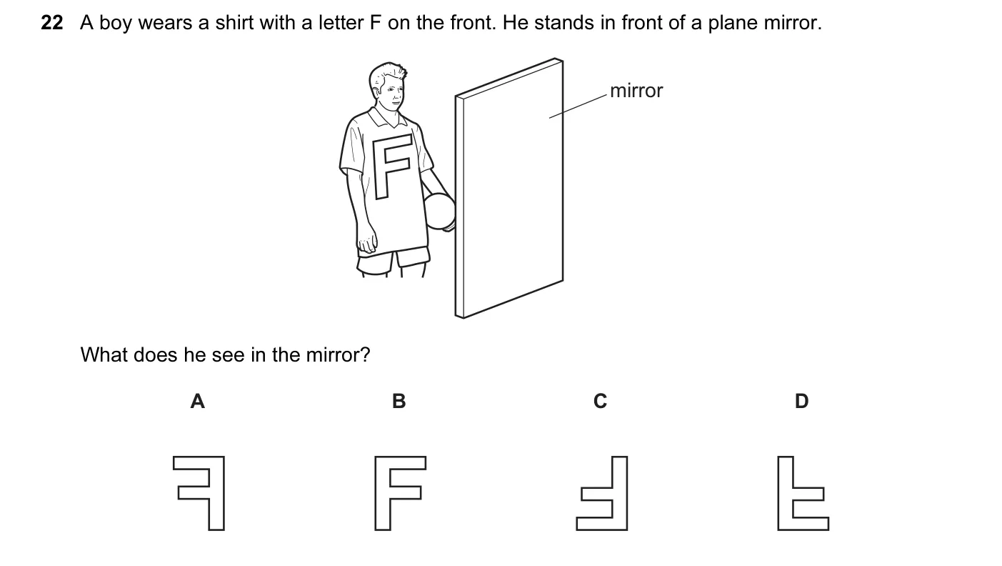 Question 22, June 2014, 0625 Paper 12