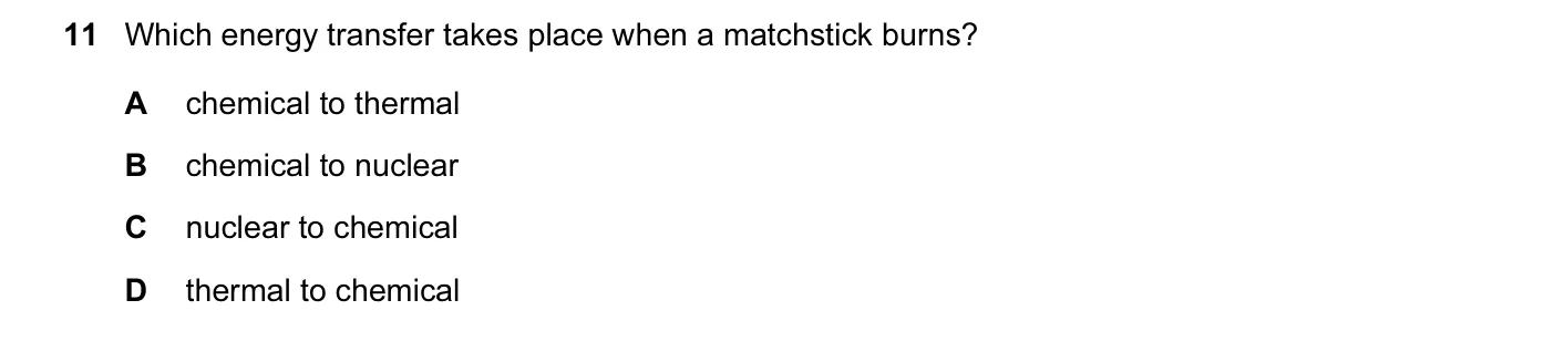 Question 11, June 2014, 0625 Paper 13