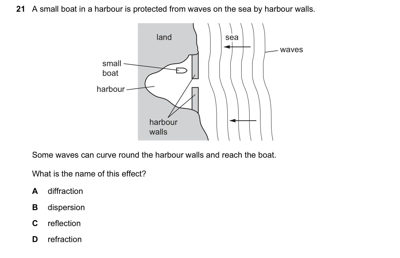 Question 21, June 2014, 0625 Paper 13