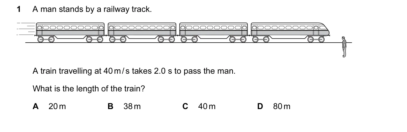 Question 1, November 2014, 0625 Paper 12