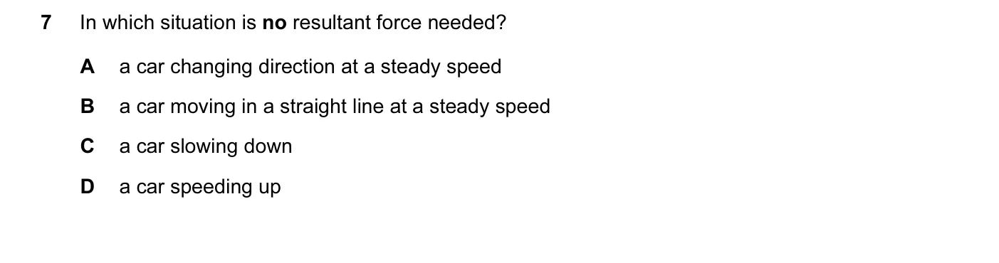 Question 7, November 2014, 0625 Paper 13