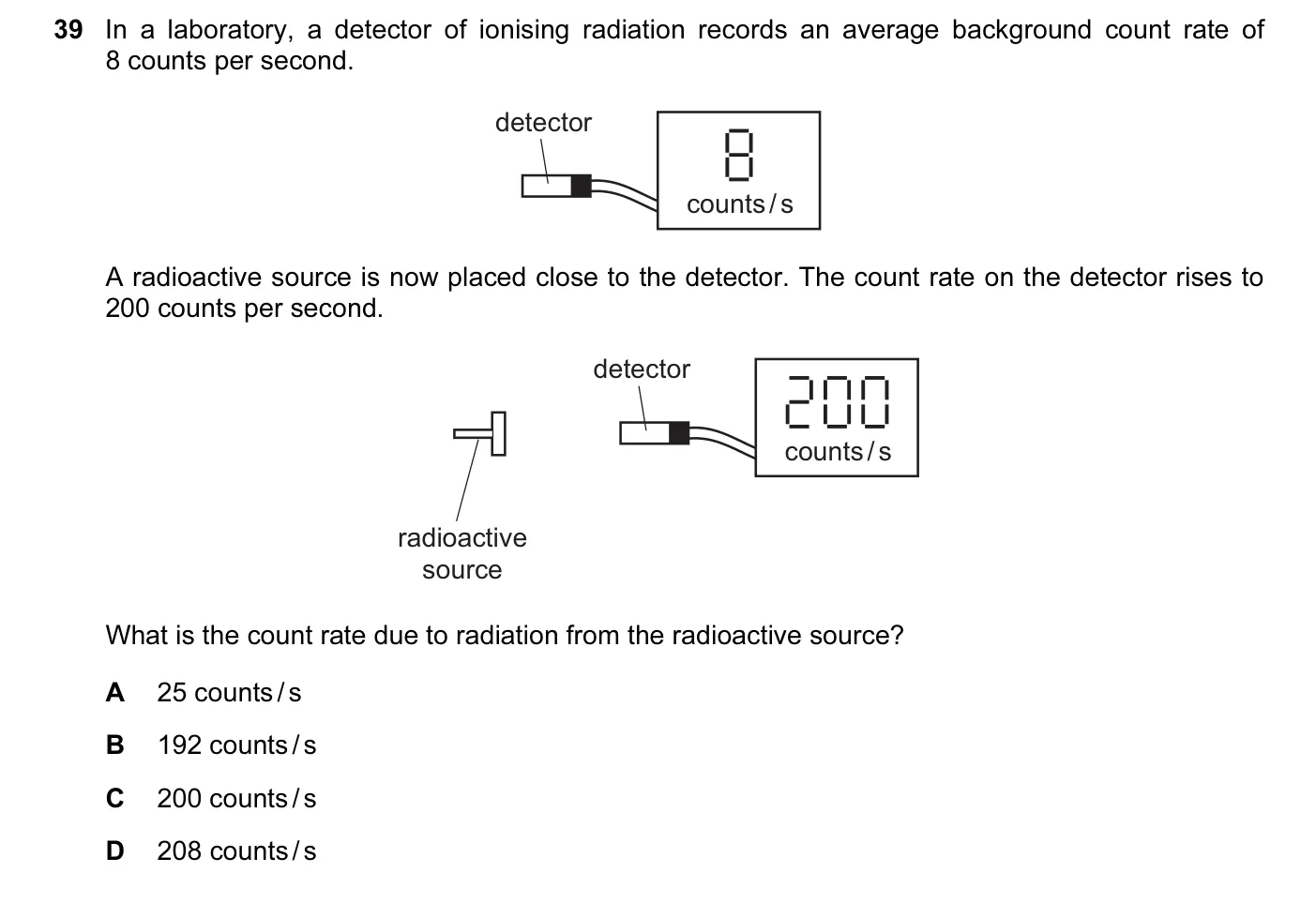 Question 39, June 2015, 0625 Paper 11