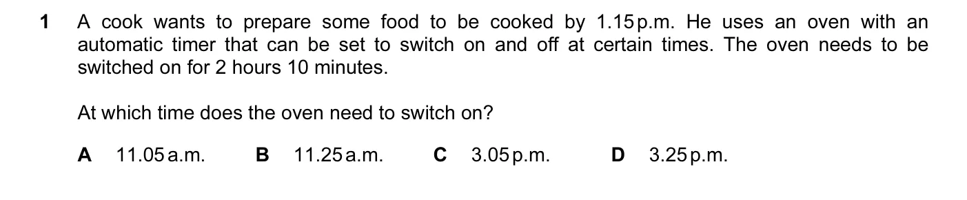 Question 1, June 2015, 0625 Paper 13