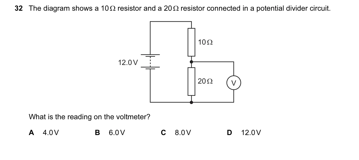 Question 32, June 2015, 0625 Paper 13
