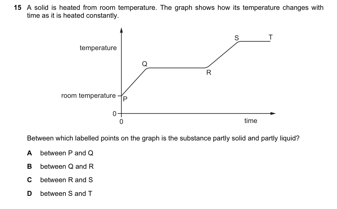 Question 15, June 2015, 0625 Paper 14