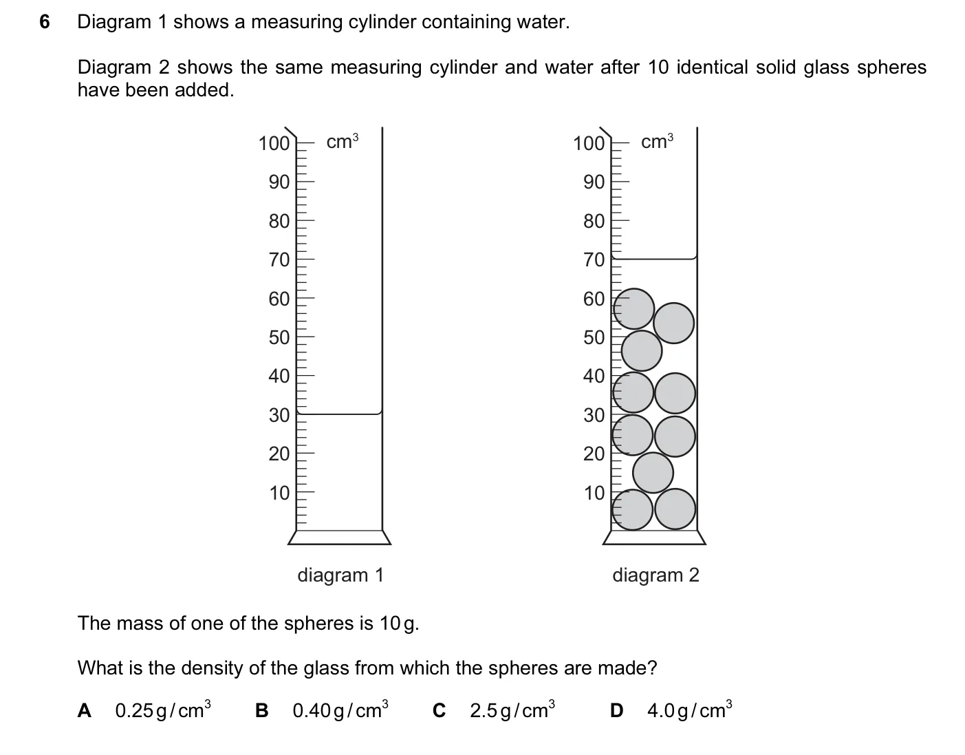 Question 6, June 2016, 0625 Paper 13