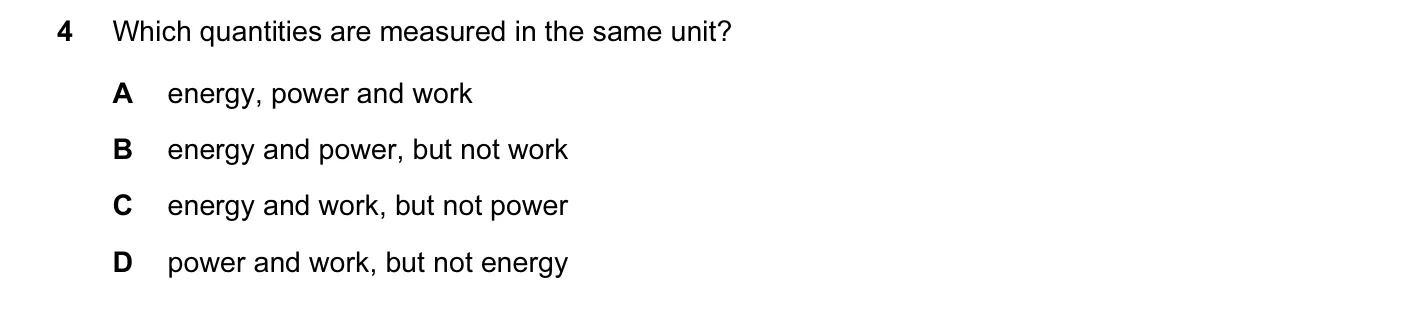 Question 4, March 2016, 0625 Paper 12