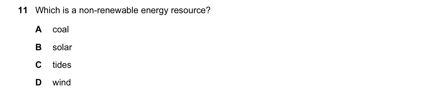 Question 11, March 2016, 0625 Paper 12