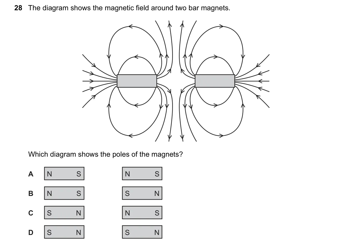 Question 28, March 2016, 0625 Paper 12