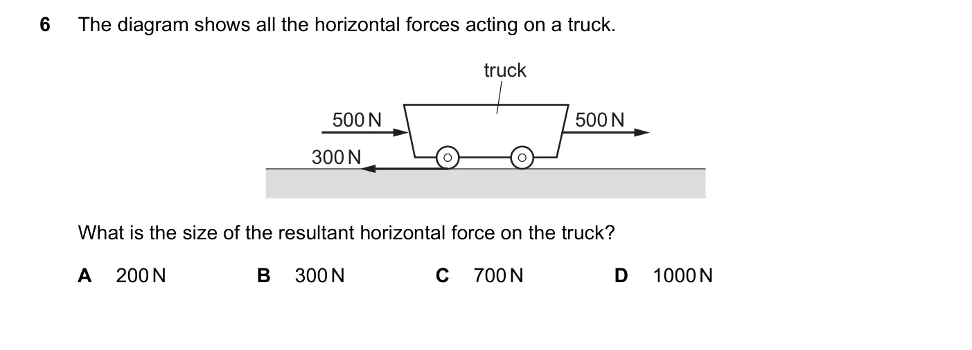 Question 6, November 2016, 0625 Paper 13
