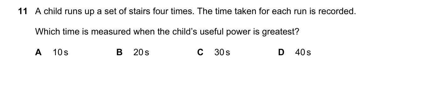 Question 11, November 2016, 0625 Paper 13