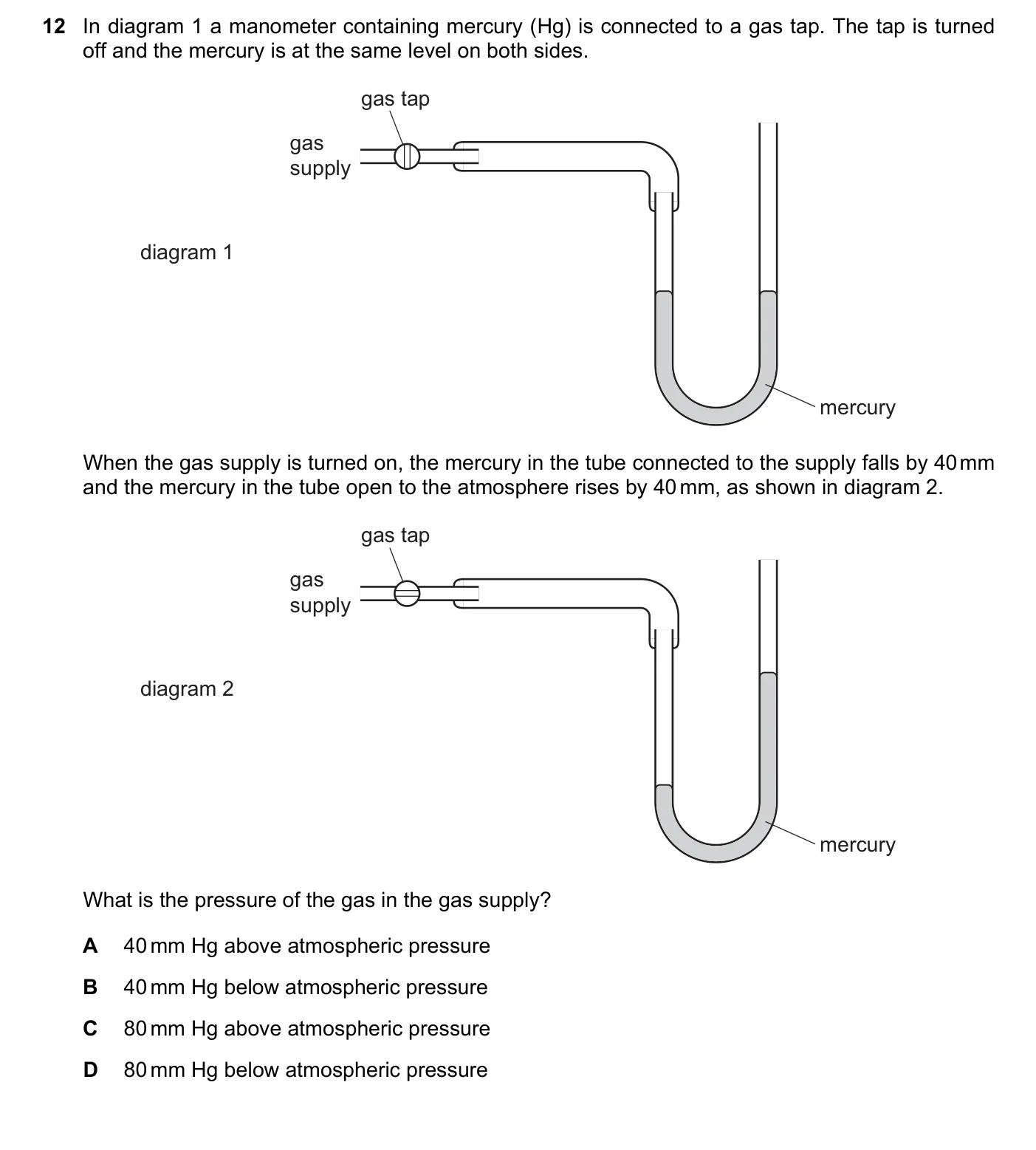 Question 12, June 2017, 0625 Paper 12