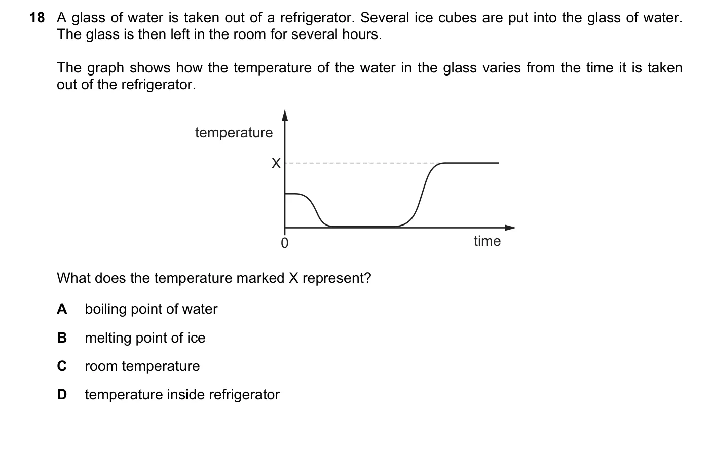 Question 18, June 2017, 0625 Paper 12