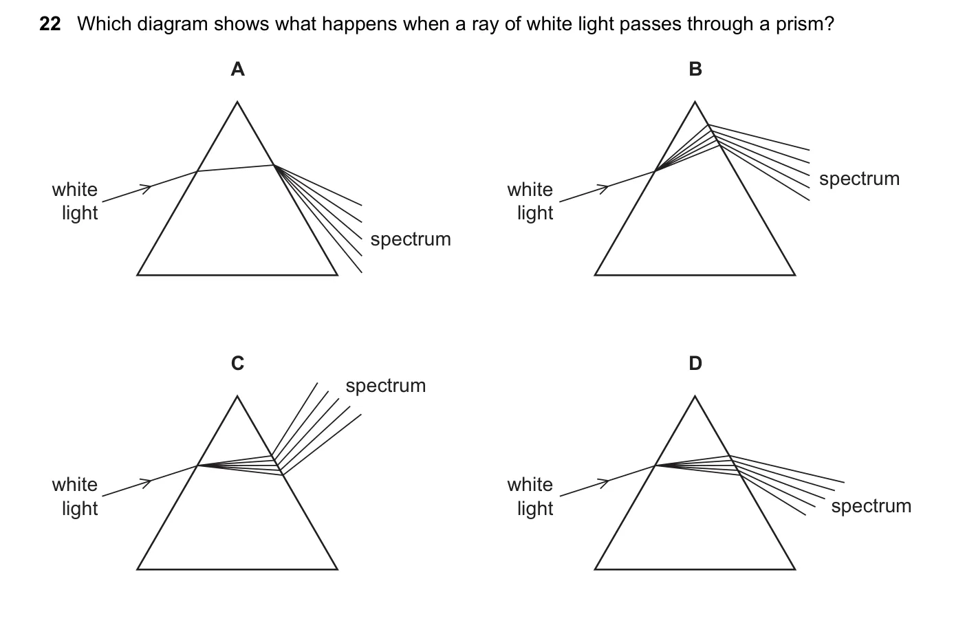 Question 22, June 2017, 0625 Paper 12