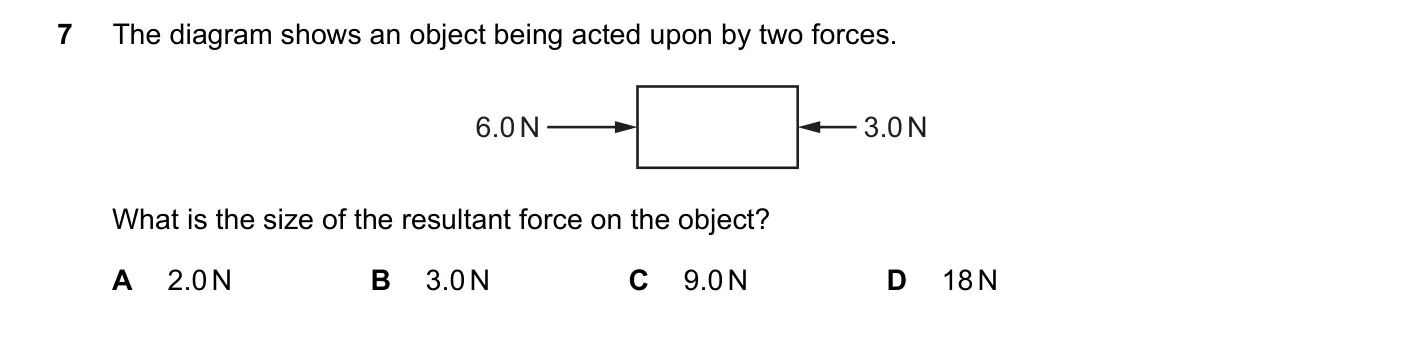 Question 7, June 2017, 0625 Paper 13