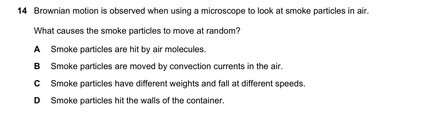 Question 14, June 2017, 0625 Paper 13
