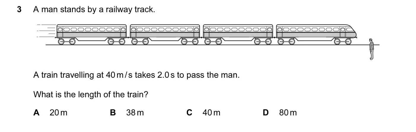 Question 3, March 2017, 0625 Paper 12