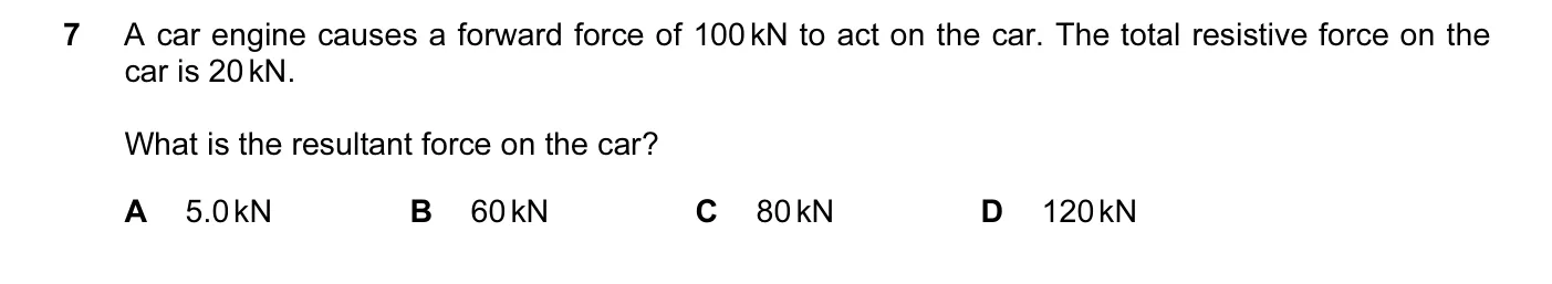 Question 7, March 2017, 0625 Paper 12
