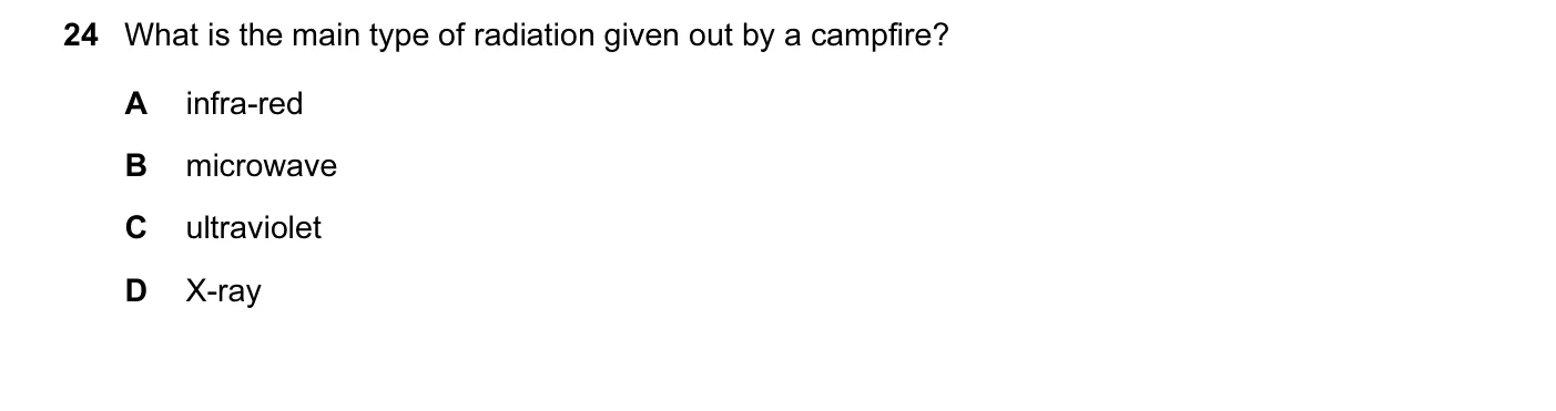 Question 24, March 2017, 0625 Paper 12
