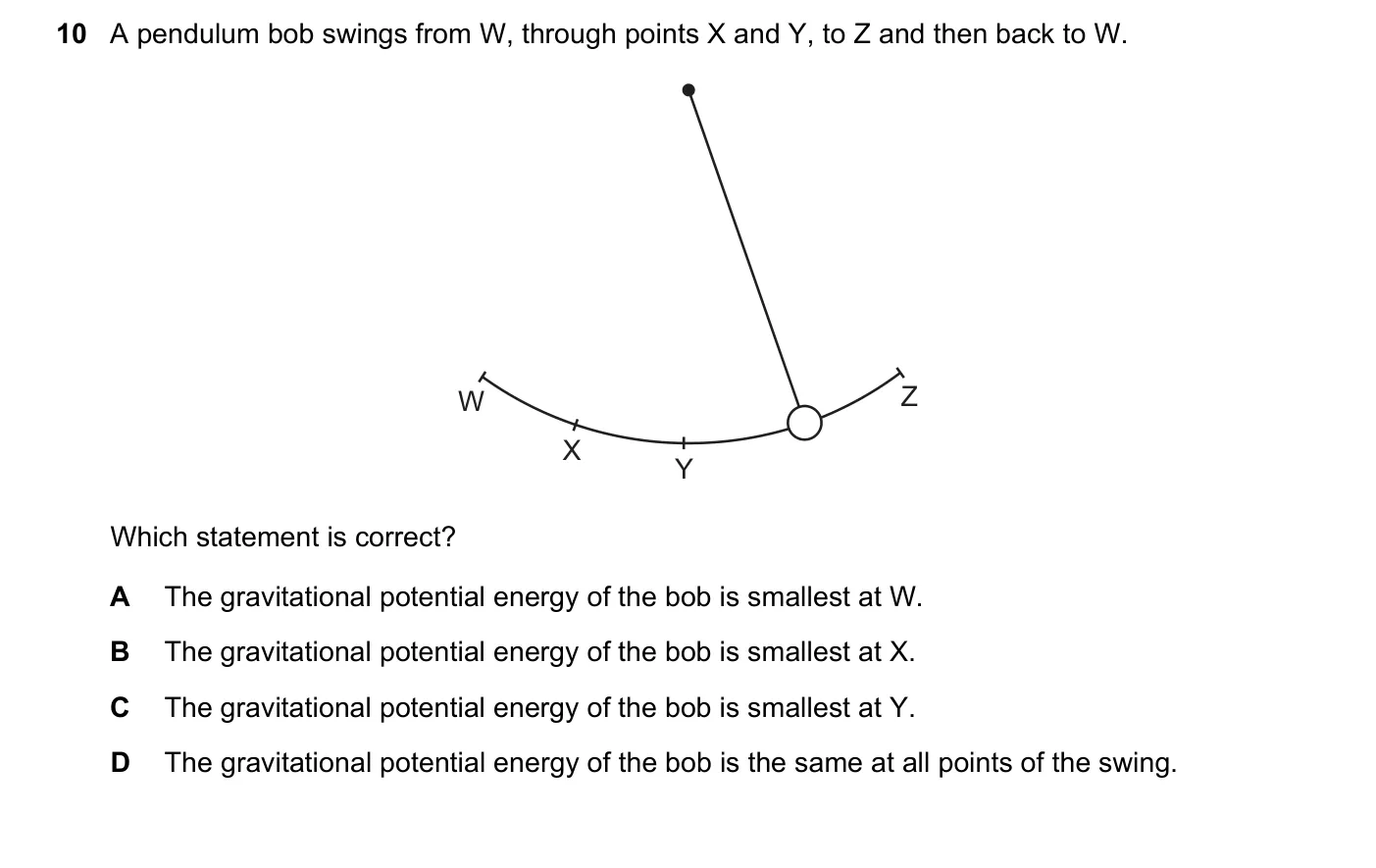 Question 10, November 2017, 0625 Paper 11