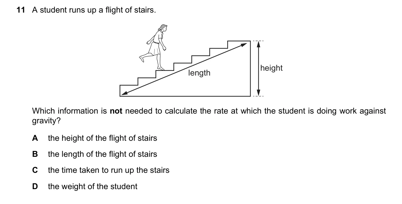 Question 11, November 2017, 0625 Paper 11