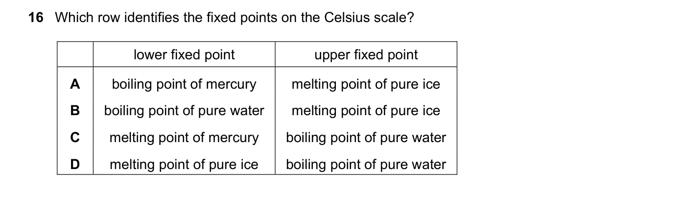Question 16, November 2017, 0625 Paper 12
