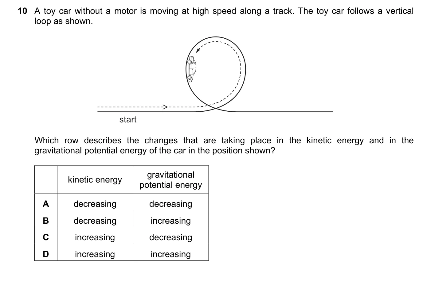 Question 10, November 2017, 0625 Paper 13
