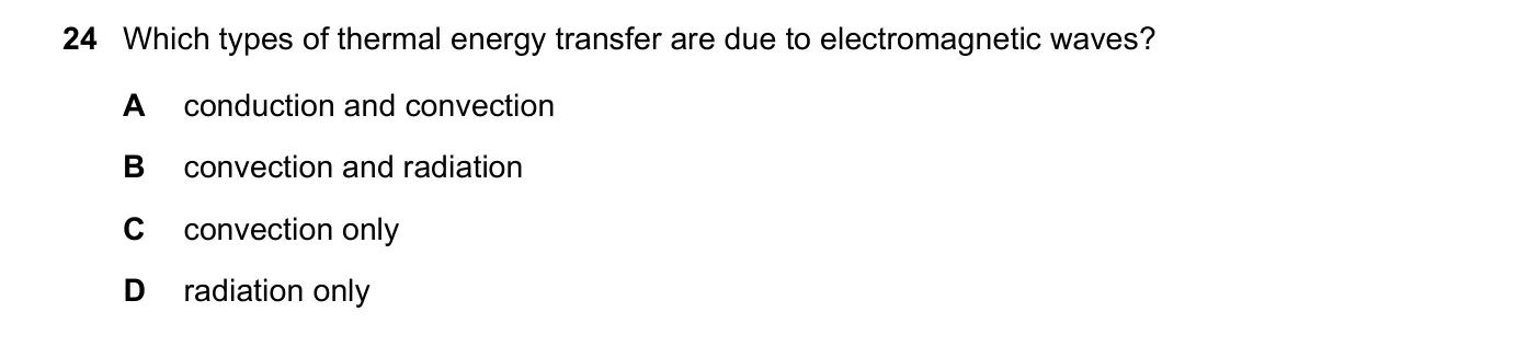 Question 24, November 2017, 0625 Paper 13