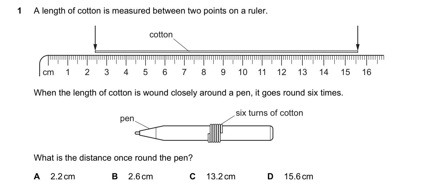 Question 1, June 2018, 0625 Paper 21
